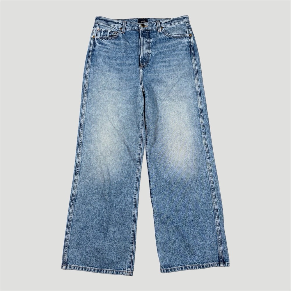 Khaite Women's Jordan Wide Leg Jeans Blue USA Made Sz 28 (31x28)